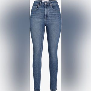 NWT Size Large /32 leg JJXX Jack Jones Ladies High Waist Skinny Jeans